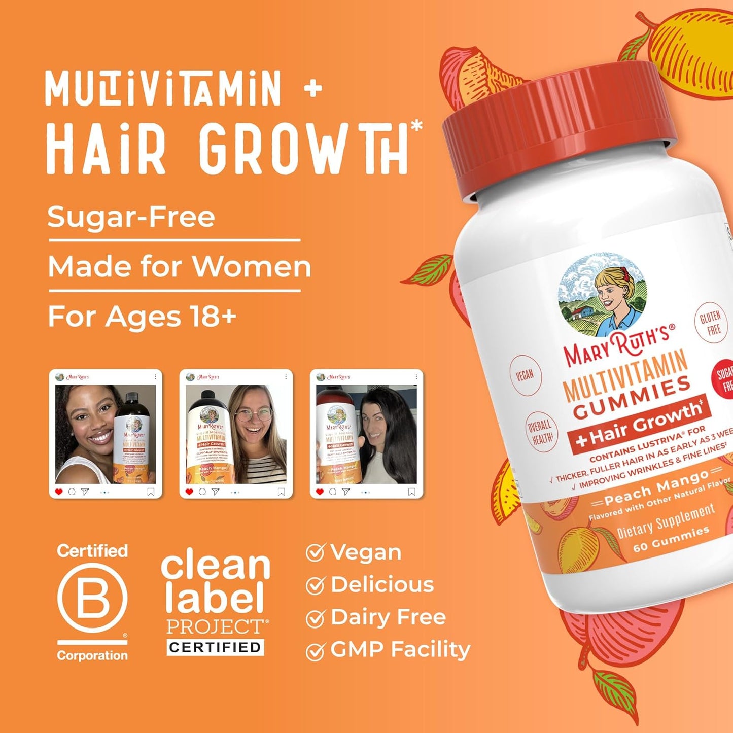 Hair & Skin Multivitamin Gummies