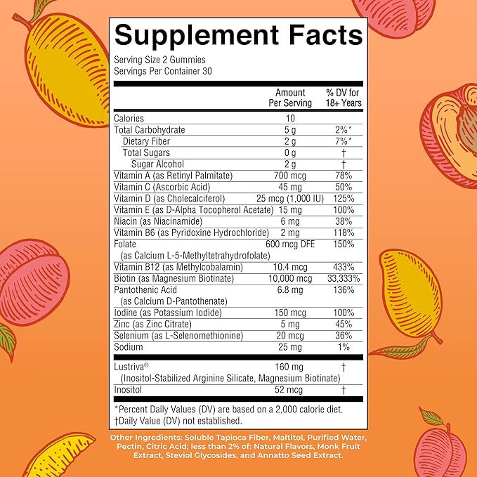 Hair & Skin Multivitamin Gummies