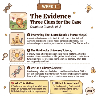 Apologetics Workbook for Kids