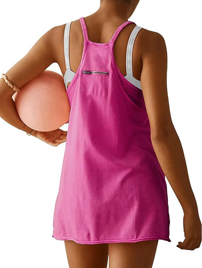 Sonaura™ Oversized Mini Romper Dress