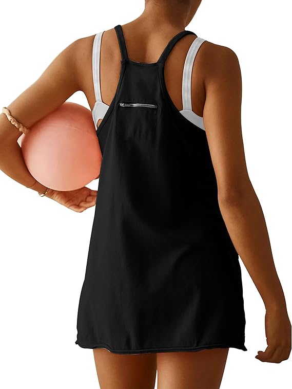 Sonaura™ Oversized Mini Romper Dress
