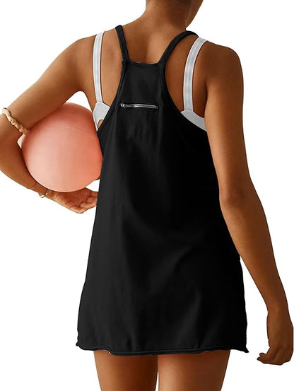 Sonaura™ Oversized Mini Romper Dress