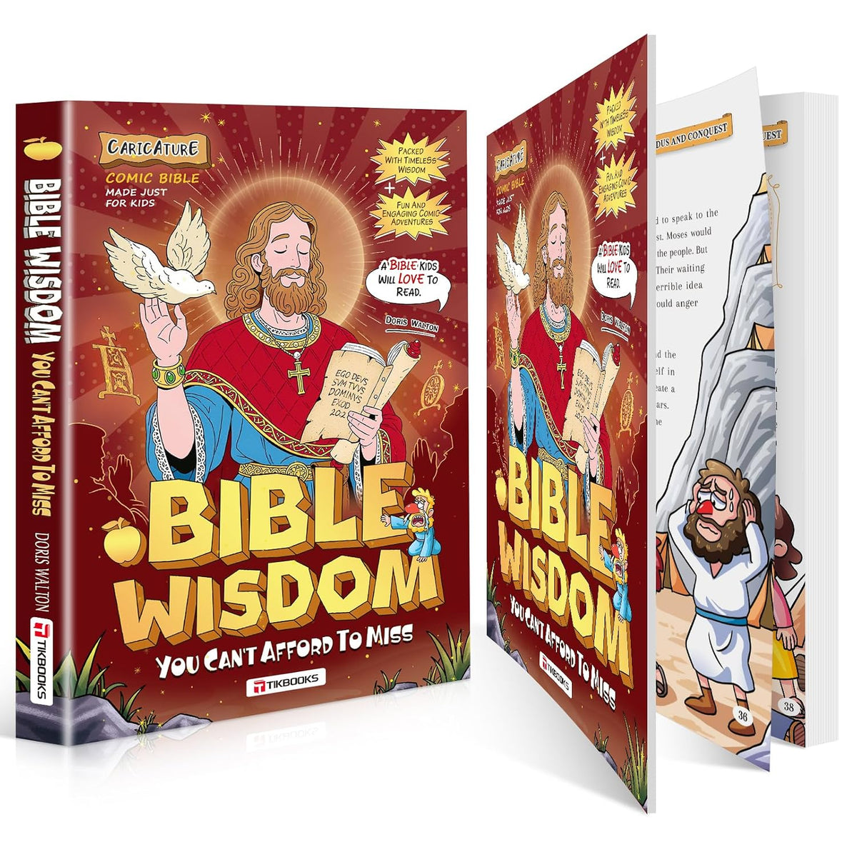 Bible Stories in Comics: Timeless Wisdom for Young Hearts and Minds