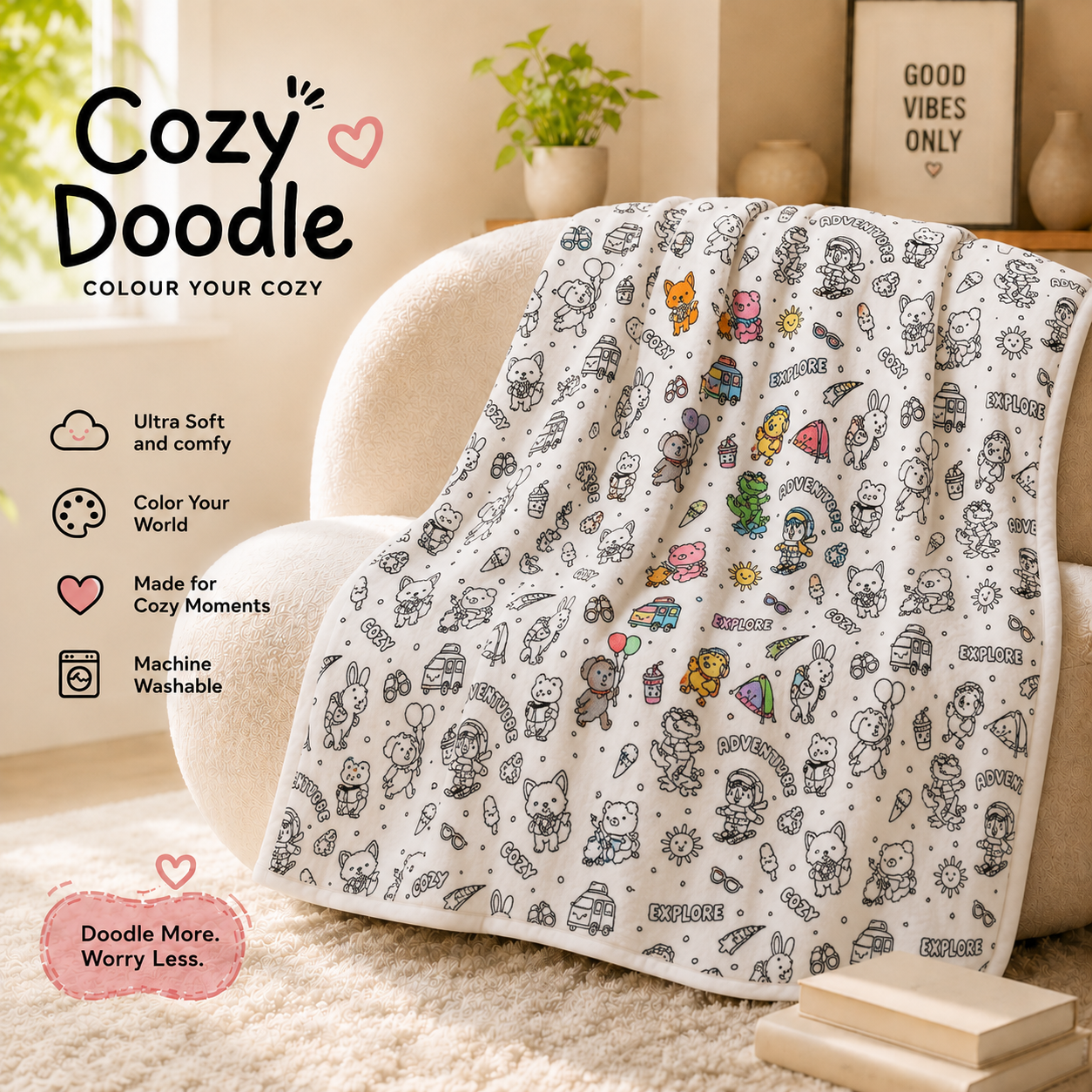 Comfort Creative Blanket For Sensory Kids