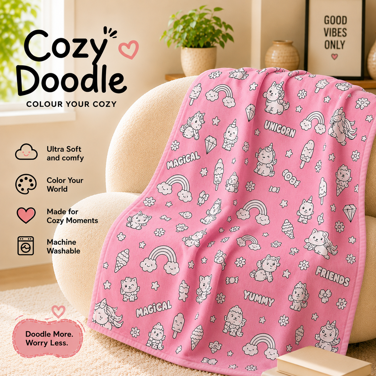 Comfort Creative Blanket For Sensory Kids