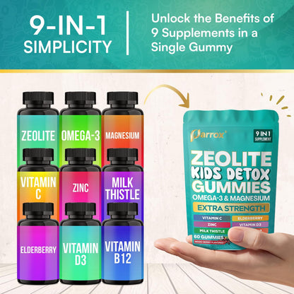 Parrox Kids Daily Wellness Gummies
