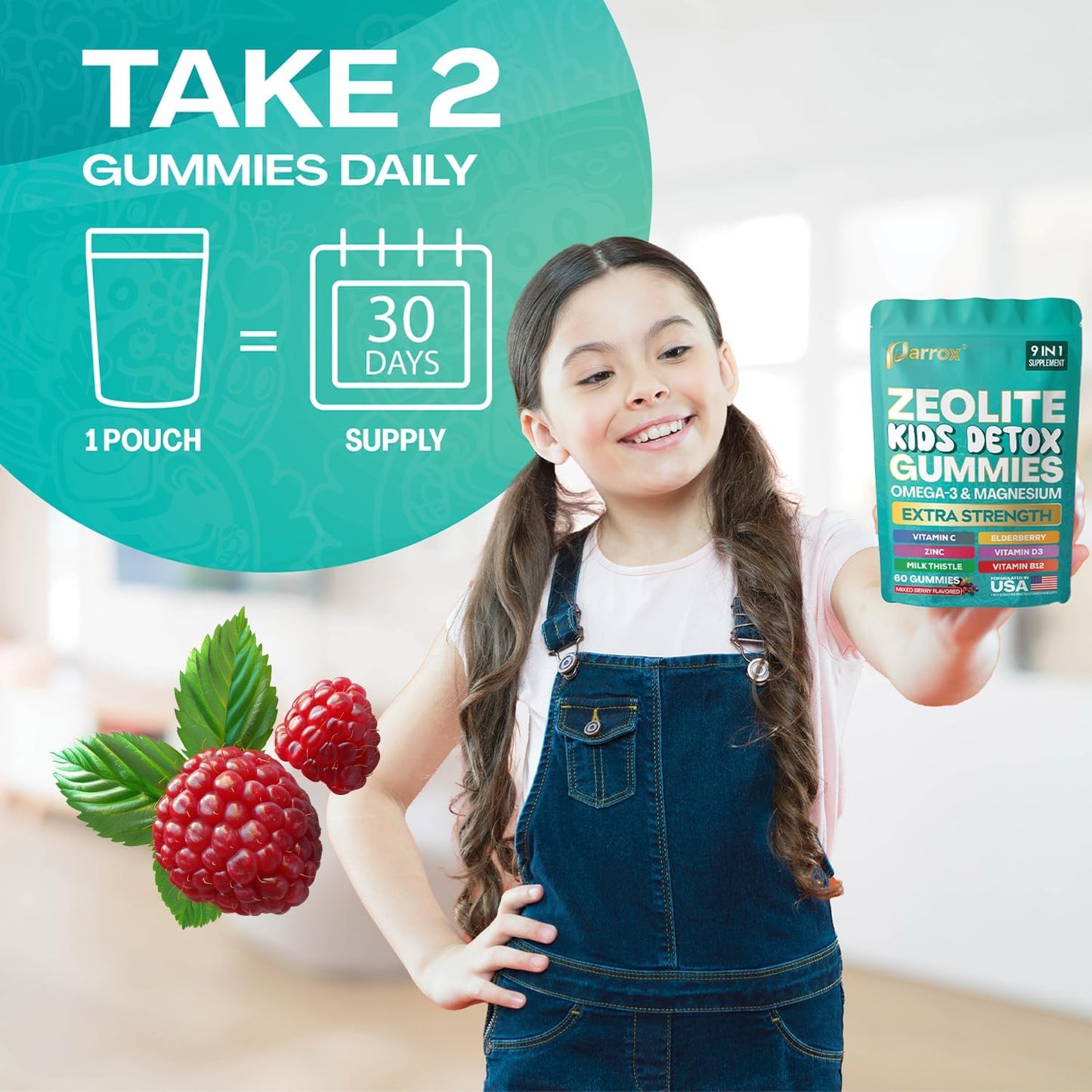 Parrox Kids Daily Wellness Gummies