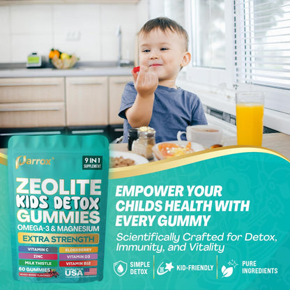 Parrox Kids Daily Wellness Gummies