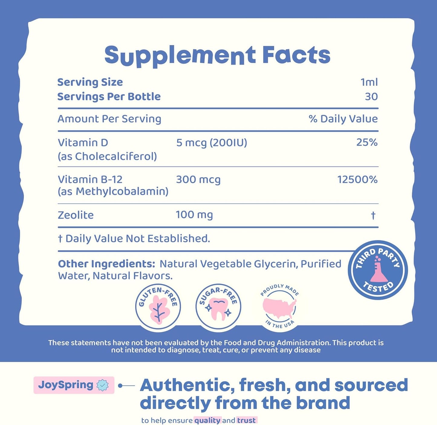 JoySpring LingoLeap Kids Liquid Nutrition