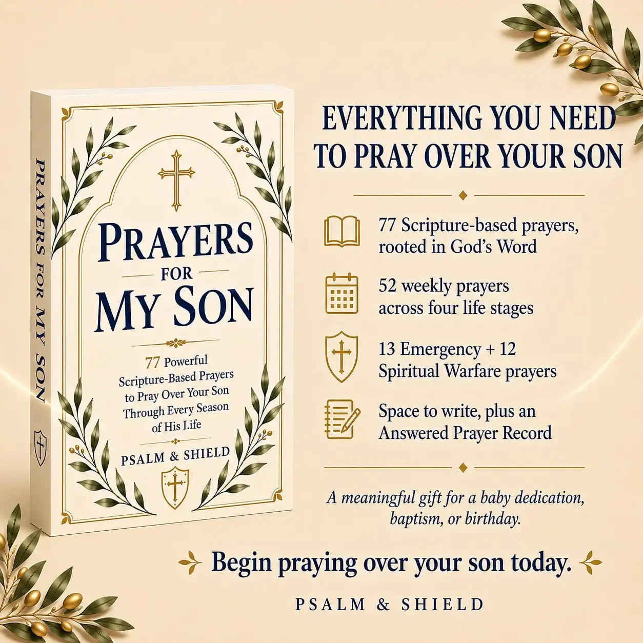 Prayers For My Son by Psalm & Shield